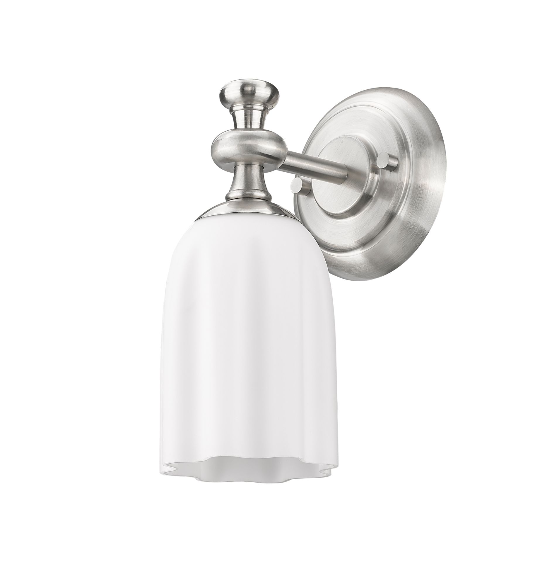 Orion by Z-Lite Brushed Nickel 4.75 inch 1 Light Wall Sconce