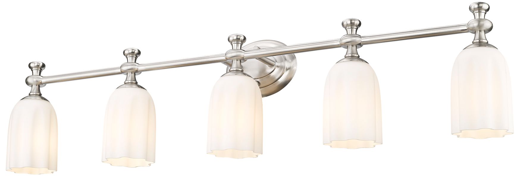 Thumbnail4 of Orion by Z-Lite Brushed Nickel 40.25 inch 5 Light Vanity more views