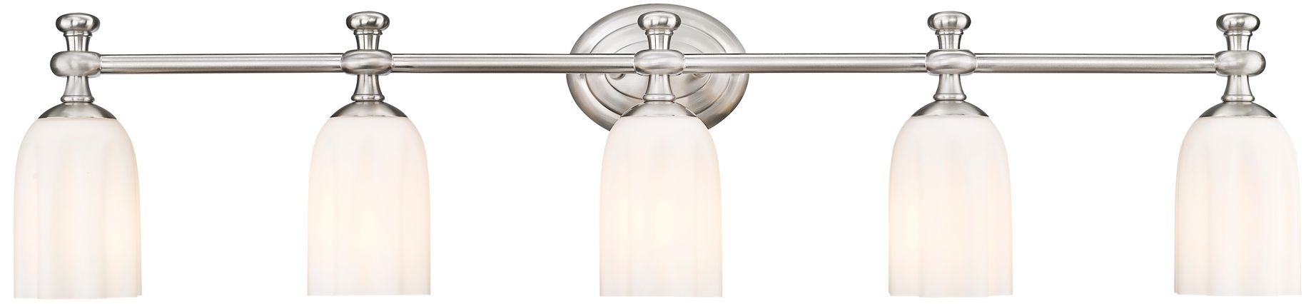 Orion by Z-Lite Brushed Nickel 40.25 inch 5 Light Vanity