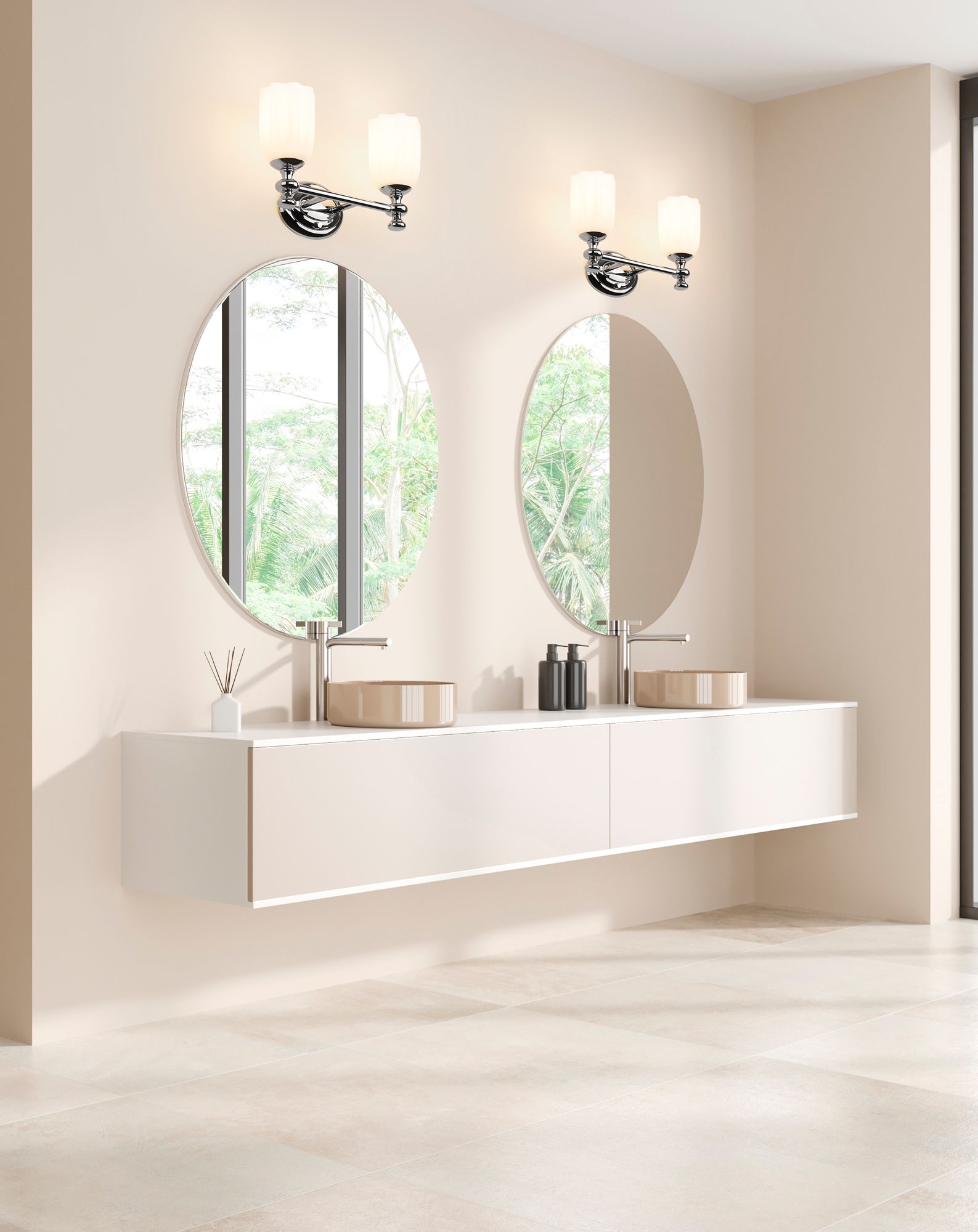 Image 3 Orion by Z-Lite Chrome 13.75 inch 2 Light Vanity more views