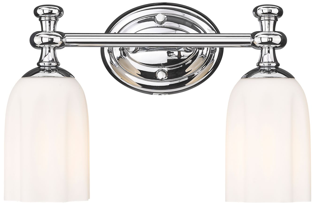 Image 5 Orion by Z-Lite Chrome 13.75 inch 2 Light Vanity more views