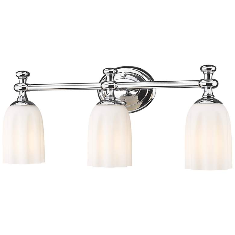 Image 2 Orion by Z-Lite Chrome 22 inch 3 Light Vanity