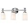 Orion by Z-Lite Chrome 22 inch 3 Light Vanity
