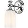 Orion by Z-Lite Chrome 4.75 inch 1 Light Wall Sconce