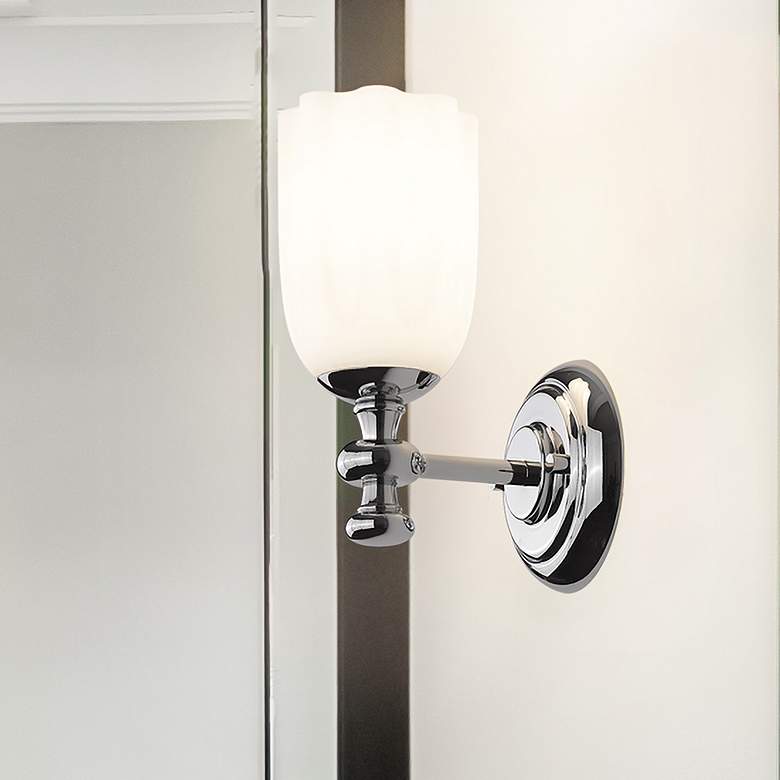 Image 2 Orion by Z-Lite Chrome 4.75 inch 1 Light Wall Sconce