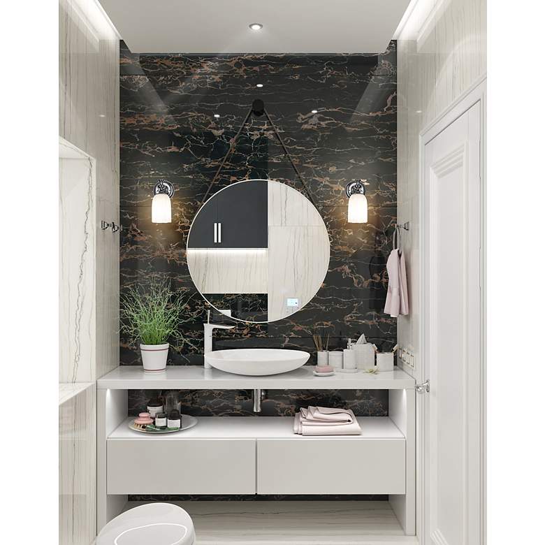 Image 5 Orion by Z-Lite Chrome 4.75 inch 1 Light Wall Sconce more views