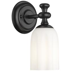 Orion by Z-Lite Matte Black 4.75 inch 1 Light Wall Sconce