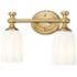 Orion by Z-Lite Modern Gold 13.75 inch 2 Light Vanity