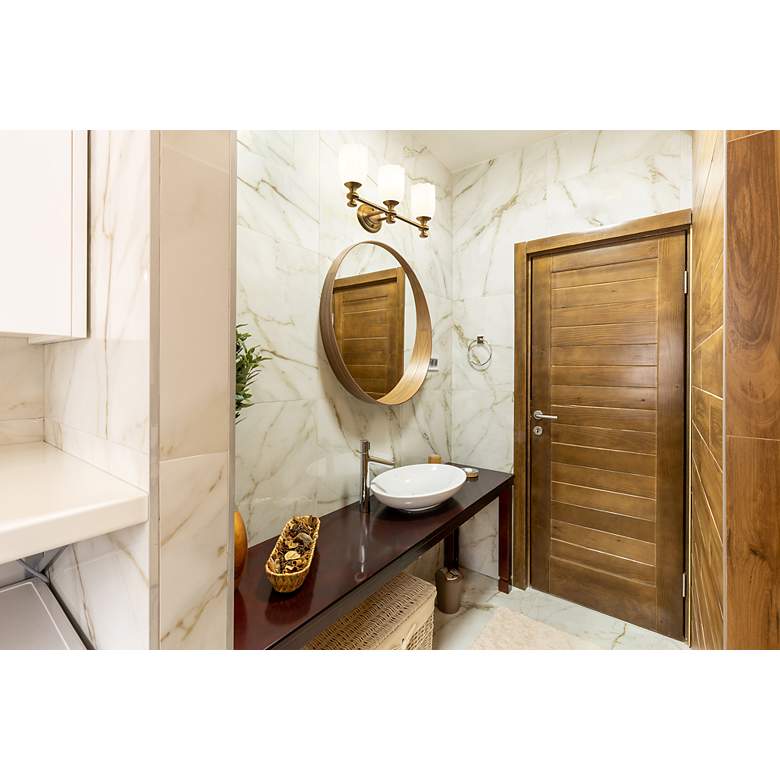 Image 4 Orion by Z-Lite Modern Gold 22 inch 3 Light Vanity more views