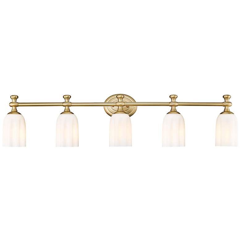 Image 6 Orion by Z-Lite Modern Gold 40.25 inch 5 Light Vanity more views