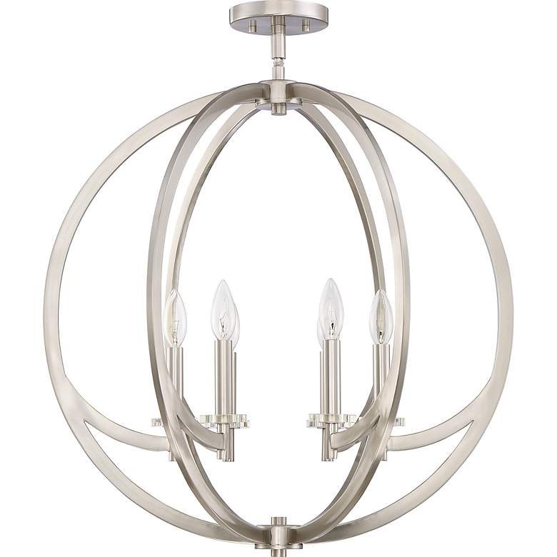 Image 5 Orion Foyer Piece Brushed Nickel more views