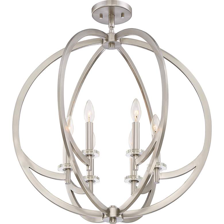 Image 6 Orion Foyer Piece Brushed Nickel more views