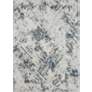 2_Orion Iris 41160 2'7"x7'2" Blue Runner Rug