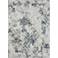 Orion Iris 41160 2'7"x7'2" Blue Runner Rug