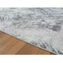 4_Orion Iris 41160 2'7"x7'2" Blue Runner Rug more views