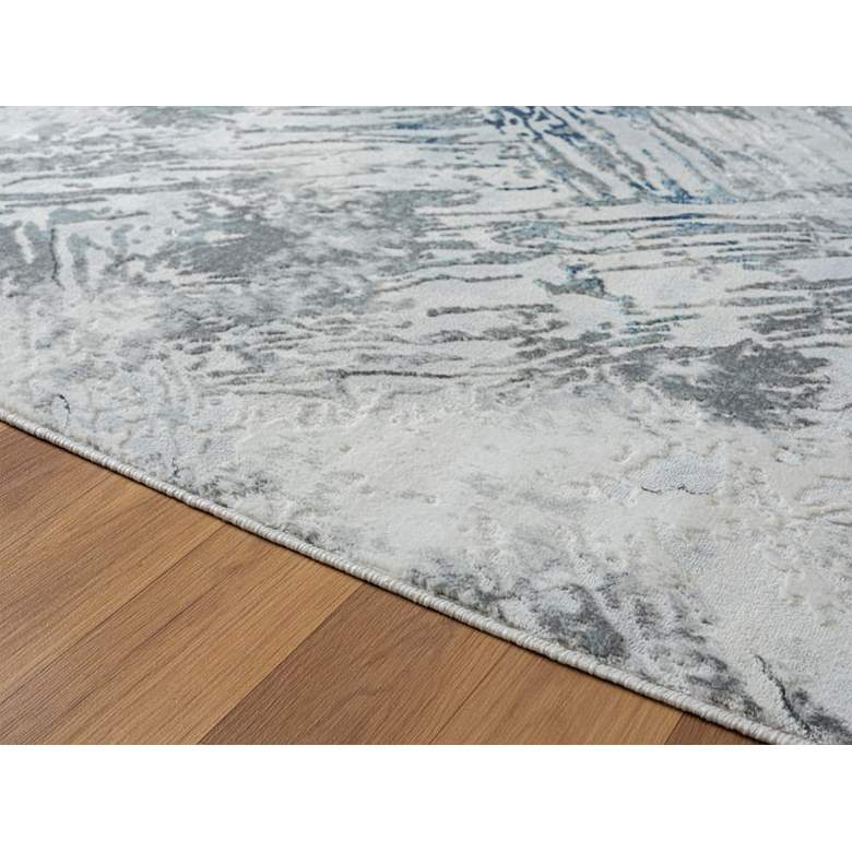 Image 4 Orion Iris 41160 5'3"x7'2" Blue Rectangular Area Rug more views