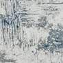 3_Orion Iris 41160 7'11"x7'11" Blue Round Area Rug more views