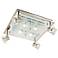 Orion Spotlight Eight Light Square 16" Wide Ceiling Fixture