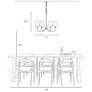 5_Orivulnum 27" Wide Plating Brass 6-Light Chandelier more views