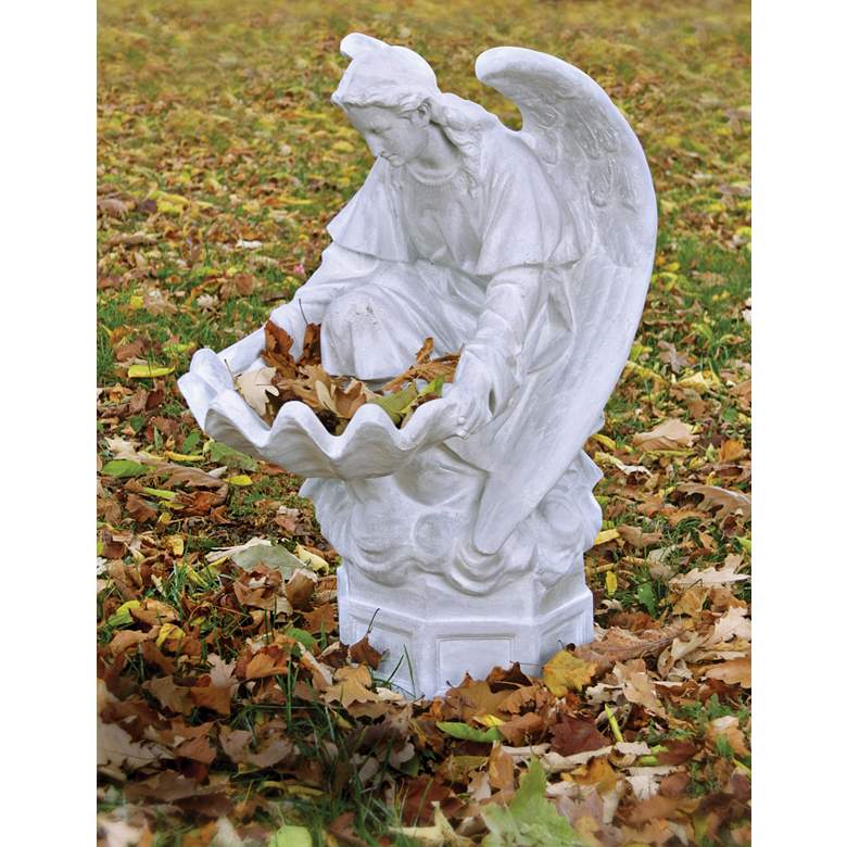 Image 1 Orlandi 32" High Angel Garden Statue