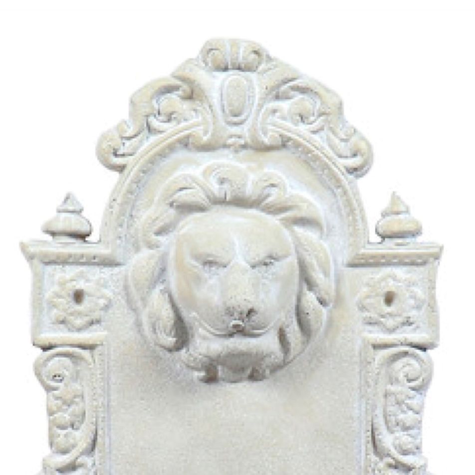 Image 2 Orlandi English Lion 30" High Weather Outdoor Wall Fountain - Made to Order more views