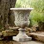 Thumbnail1 of Orlandi Lippe Cathedral White Outdoor Urn