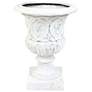 Thumbnail2 of Orlandi Lippe Cathedral White Outdoor Urn more views