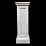 3_Orlandi Panel Cathedral White Column Plant Stand more views