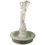 Orlandi Rebecca At Well 62" High Weathered Outdoor Fountain