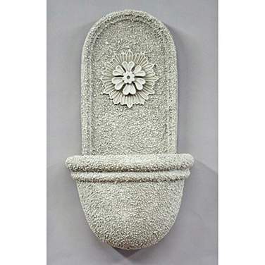 Orlandi Starburst 28" High Antique Stone Wall Fountain
