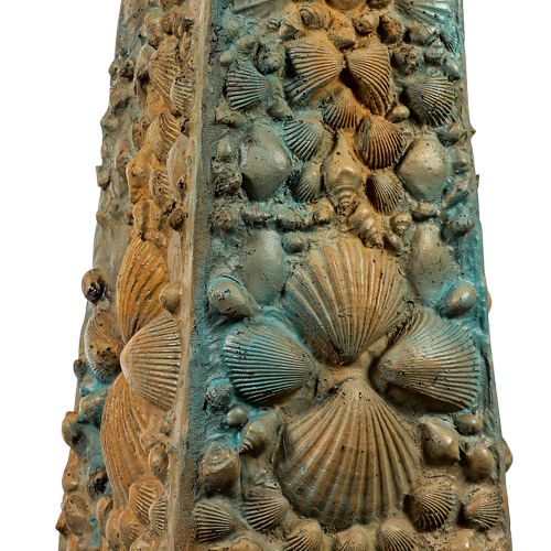Image 2 Orlandi Venetian 74" High Deep Sea Outdoor Floor Fountain - Made to Order more views