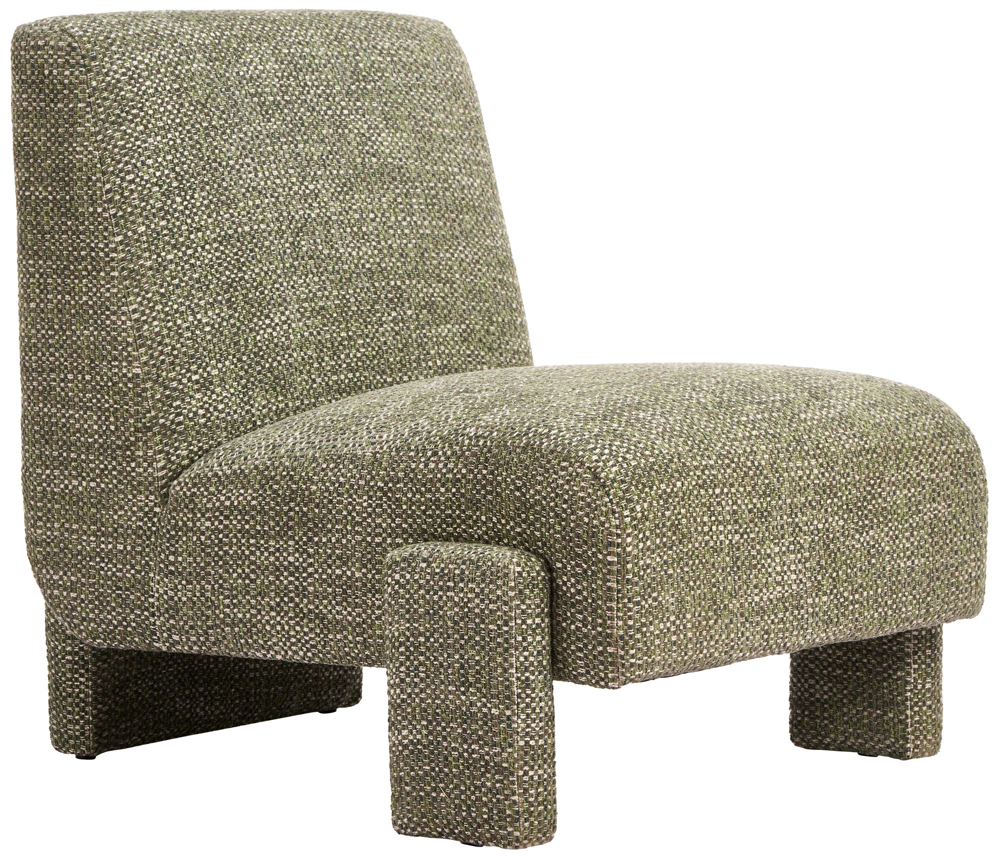 Image 2 Orleen Accent Chair Checker Green more views