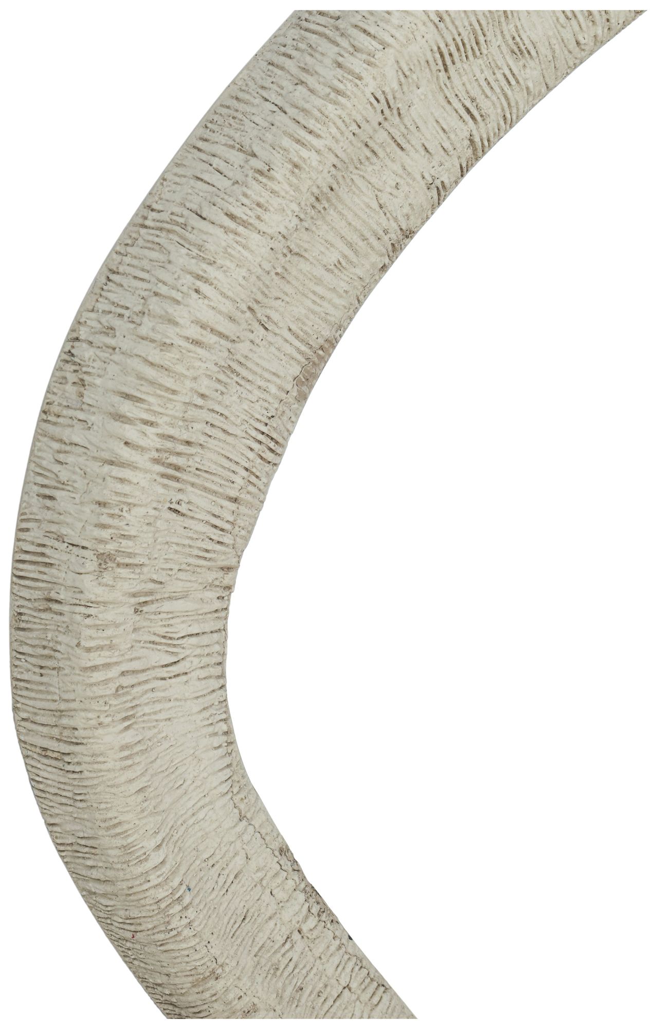Image 5 Orpheus Ribbed Faux Stone Fiberglass Wall Mirror more views