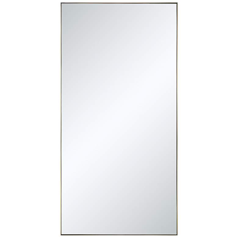 Image 1 Orrin 60 H x 30 W Wall Mirror, Yellow