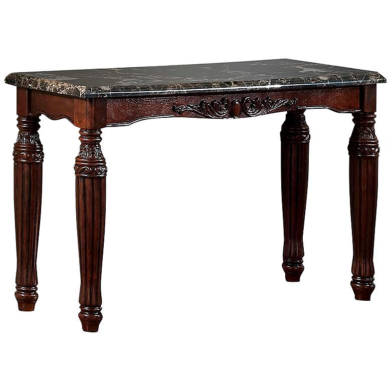 Image 2 Orroville 48" Wide Espresso Wood Rectangular Console Table