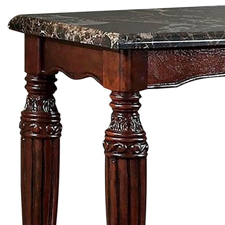Image 3 Orroville 48" Wide Espresso Wood Rectangular Console Table more views