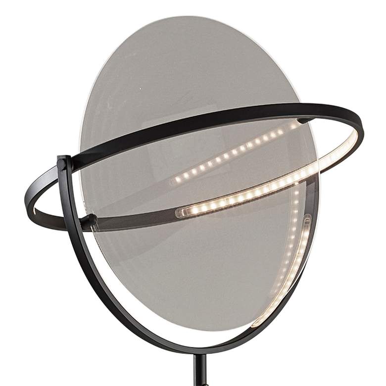 Image 2 Orsa Black Metal LED Touch Floor Lamp more views