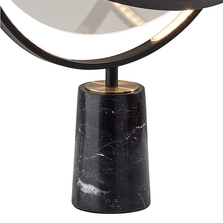 Image 3 Orsa Black Metal LED Touch Table Lamp more views