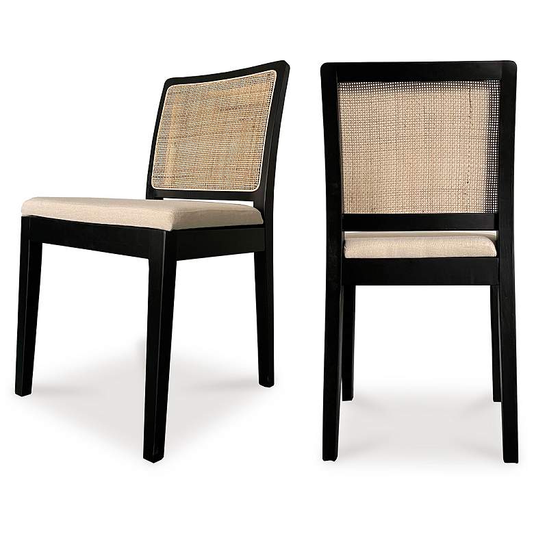 Image 7 Orville Dining Chair Black - Set Of Two more views