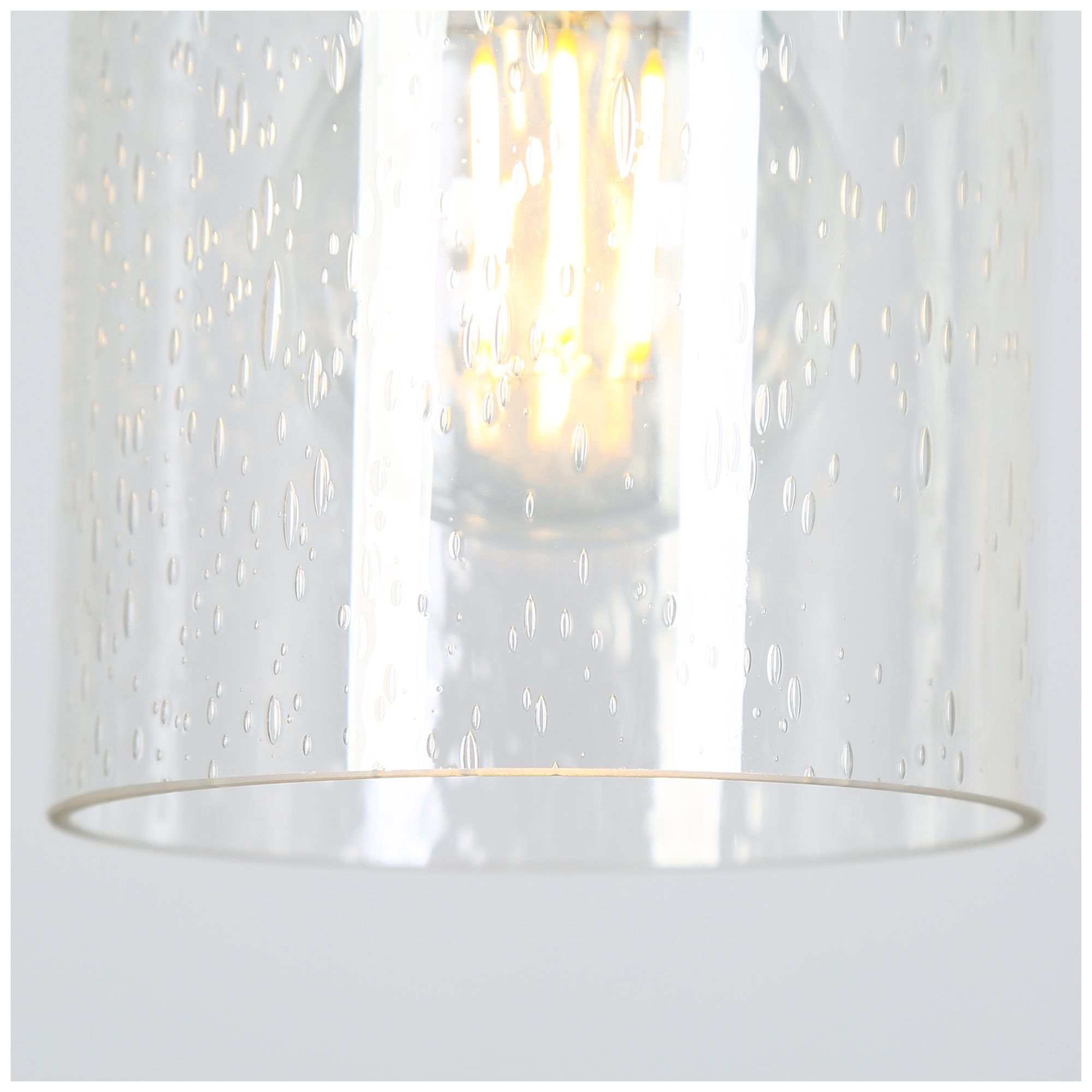 Image 3 Orvyn Modern Industrial 3.9" Wide ORB 1-Light Glass Pendant Light more views