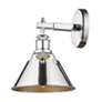 3_Orwell 10" High Chrome Wall Sconce more views