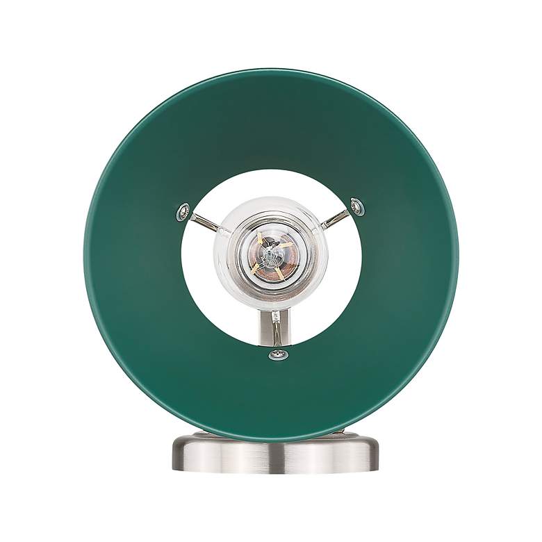 Image 2 Orwell 10" High Pewter and Pine Green Wall Sconce more views