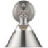 Orwell 10" High Pewter Wall Sconce