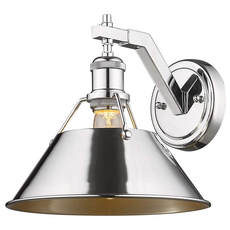 Image 1 Orwell 10" Wide 1-Light Wall Sconce in Chrome