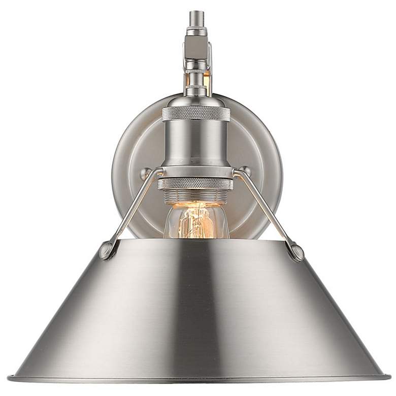 Image 5 Orwell 10" Wide 1-Light Wall Sconce in Pewter more views
