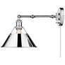Thumbnail3 of Orwell 10" Wide Chrome 1-Light Swing Arm with Chrome more views