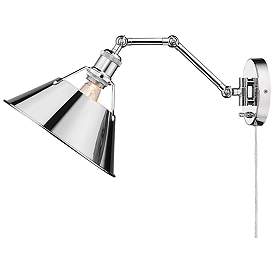Image5 of Orwell 10" Wide Chrome 1-Light Swing Arm with Chrome more views