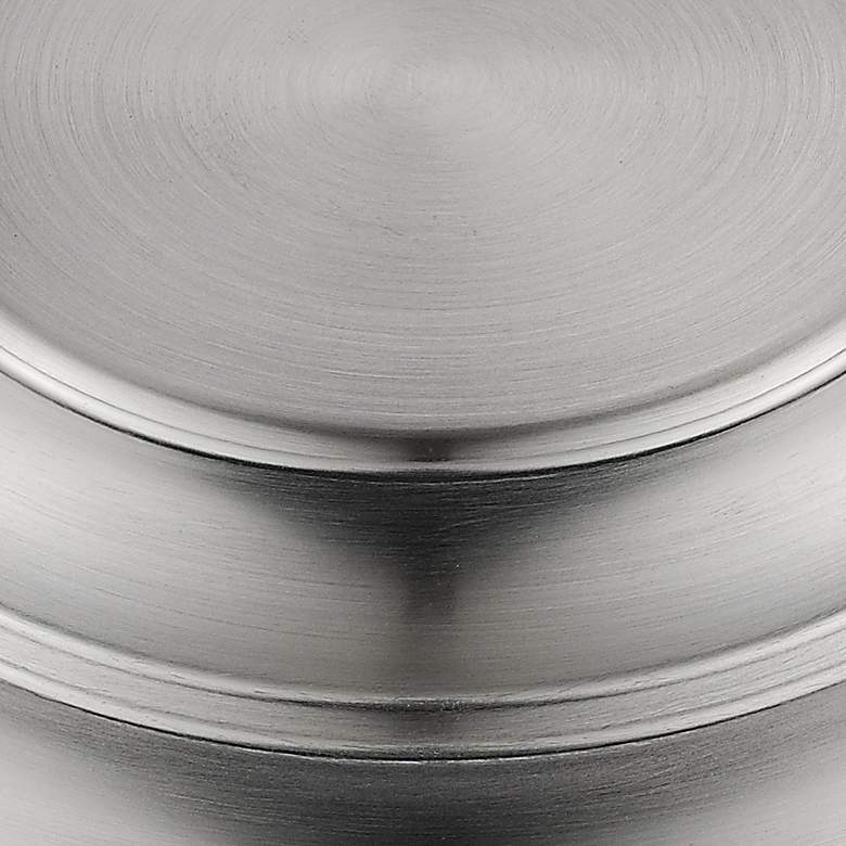 Image 3 Orwell 10" Wide Pewter Mini Pendant with Navy Shade more views