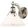 Orwell 10" Wide Wall Sconce in Aged Brass with Opal Glass