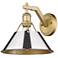 Orwell 10" Wide Wall Sconce in Brushed Champagne Bronze with Chrome